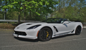 sleek modern car